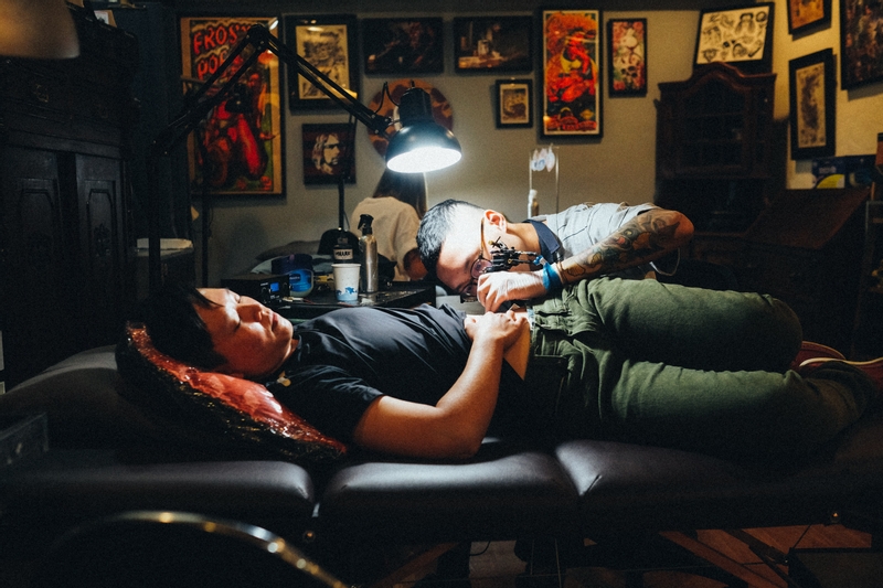 An image of a tattoo collector on IYNK